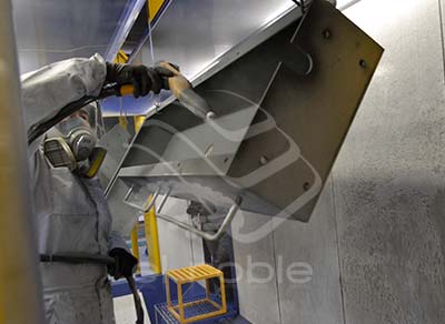 Aplicación de Pintura Electrostática