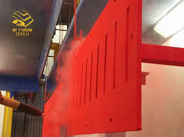 Aplicación de Pintura Electrostática